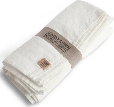 Produktbild von Lovely Linen Lovely Tischdecke Leinen off-white 145 x 250 cm