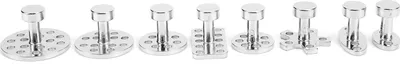 Productafbeelding van 8 stuks auto-reparatieset voor deukverwijdering - trekkergereedschap, componenten voor auto-onderhoud, aluminiumlegering