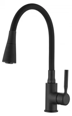 Produktbild von Invena HULA PLUS BZ-85-P04-L Spültischarmatur, schwarz