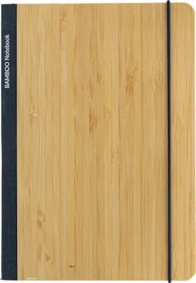 Produktbild von XD Collection - Notizbuch "Scribe", Bambus, A5 XD274 (1,6 cm x 20 cm x 14 mm) (Blau)