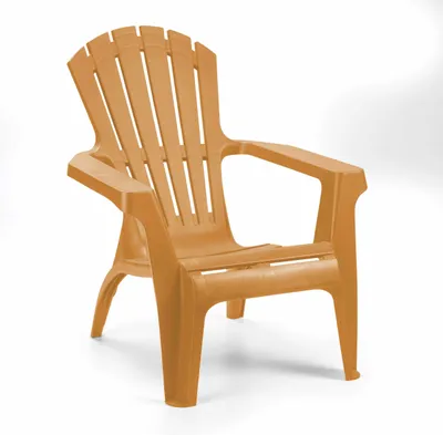 Image de Fauteuil de jardin adirondack Ocre
