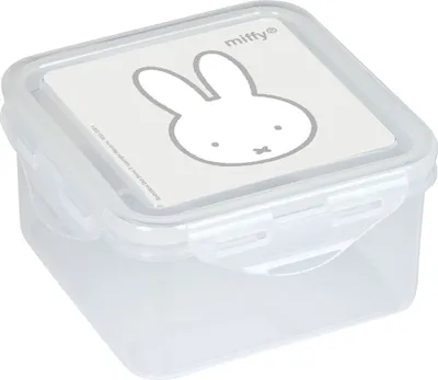 Obrázek produktu pro Box na oběd Miffy Niebla Grey 13 x 7,5 x 13 cm