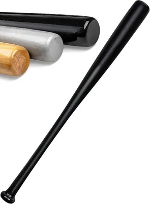 Produktbild von Famanu Holzschläger 76 cm - Schwarz