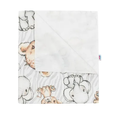 Produktbild von Wasserdichte Flanellmatte New Baby zoo