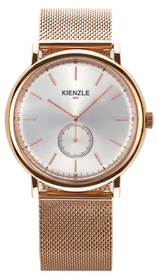 Produktbild von Kienzle Classic Frankfurt Quarz Armbanduhr kleine Sekunde 42 mm Roségold