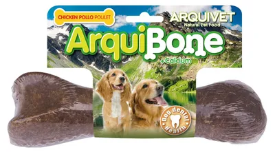 Image de ARQUIVET Arquibone Poulet, 20 cm, 265 g, gros os à mâcher pour chiens