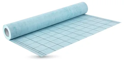 Zdjęcie produktu dla Vigevee, membrana uszczelniająca, 1 x 30 m, 0,65 mm, niebieska, wodoszczelna i elastyczna, do stosowania w łazienkach, pod prysznicami, na ścianach i podłogach