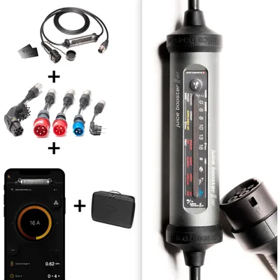 Imagen del producto de JUICE BOOSTER 3 air Country EU Traveller Plus (gris antracita/, 1,4 - 11 kW, cable de 3,1 metros)