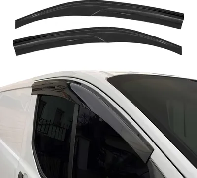 Immagine prodotto di 2x paravento parapioggia per Ford Tourneo Custom 2012-2024 acrilico scuro