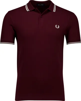 Produktbild von Fred Perry Polo Bordeaux einfarbig