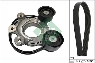 Produktbild von INA 529 0556 10 Keilrippenriemensatz für LAND ROVER Discovery Sport (L550)