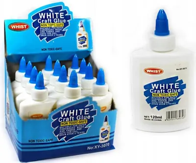 Obrázek produktu pro Bílé víceúčelové lepidlo na lepenku, dřevo, látku a další. 120ml