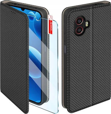 Immagine prodotto di Custodia MAGNET per Samsung XCover 6 Pro con chiusura, nera + vetro 9H
