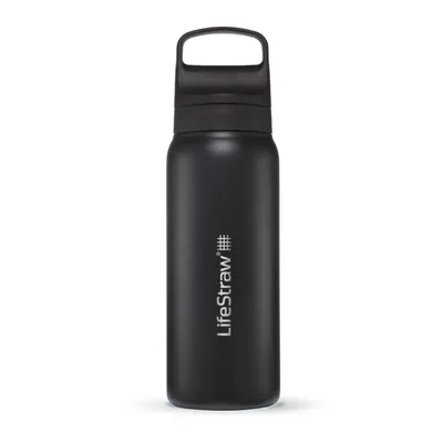 Zdjęcie produktu dla LifeStraw LGV42SBKWW, Butelka filtrująca wodę, 0,7 l, Czarny