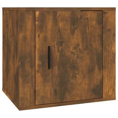 Immagine prodotto di vidaXL Comodino in rovere fumé 50x39x47 cm