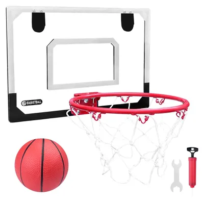 Obrázek produktu pro Košík na basketbal pro děti, určený pro použití v interiéru, s montážním systémem
