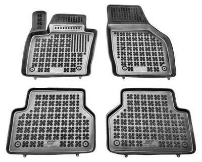 Immagine prodotto di MTM Tappetini Gomma per Audi Q3 I (8U) 2011-06.2018 Design a Vaschetta, su Misura con Bordi Rialzati cod. 3D 5246