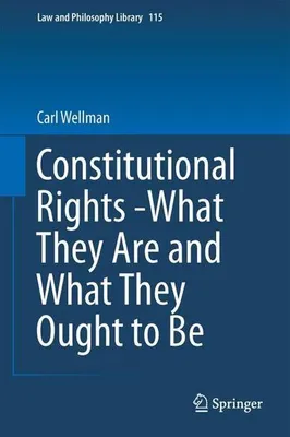 Zdjęcie produktu dla Constitutional Rights -What They Are and What They Ought to Be