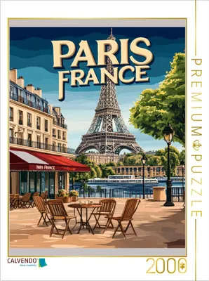 Produktbild von CALVENDO Puzzle Paris | 2000 Teile Lege-Größe 90x67cm Foto-Puzzle für glückliche Stunden