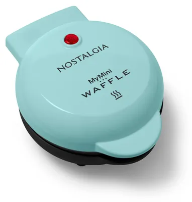 Image de Gaufrier Nostalgia - Appareils de cuisine MyMini - Gaufrier électrique compact pour une utilisation facile