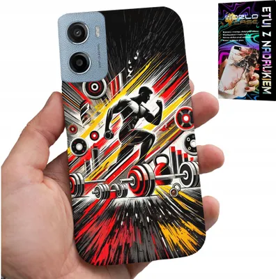 Obrázek produktu pro Etui Do Motorola Moto G06 - Siłownia Kulturystyka Sztangi Fitness