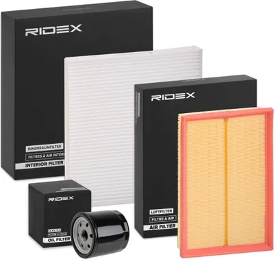 Produktbild von RIDEX Filterset Inspektionspaket Filtersatz für VW POLO (9N)