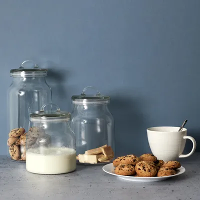 Image de Bocal En Verre Avec Couvercle 2.7l