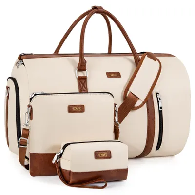 Produktbild von Kleidertas groß, 2-in-1 hängender Koffer, große Reisetasche, für Reisen