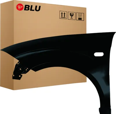 Immagine prodotto di BLU Parafango compatibile con Seat Altea 5P1/5P5 LC9Z Sinistra Schwarz BlackMagic | 2004-2015 | Anteriore | Verniciato | Pronto per il montaggio | Acciaio