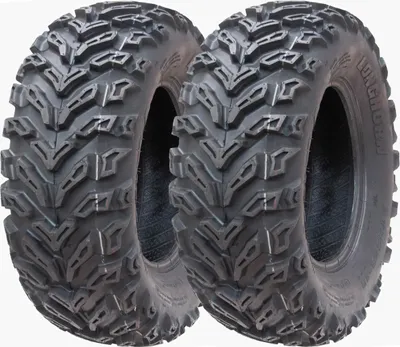 Image de 25x8.00-12 Quad ATV Tyres 6ply Wanda P3103 E-Marked Road Legal Tires (Set of 2)
