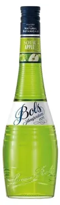 Produktbild von Bols Saurer Apfel Likör 17% Vol. 0.7L