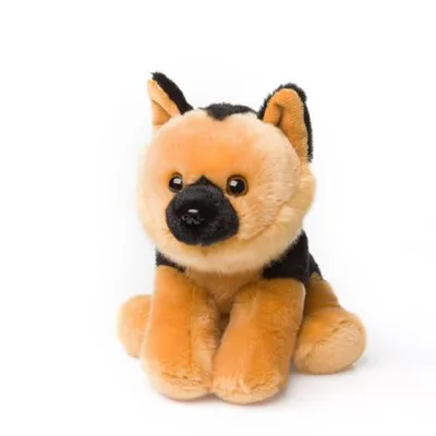 Image de Anna Club Peluche - Chien de berger (15cm) réaliste Doudou en peluche