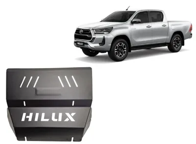 Produktbild von Kühlerschutz für unten aus Stahl für Toyota Hilux Invincible - 2021 - 2026