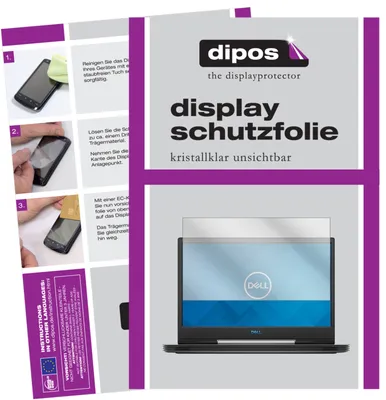 Obrázok produktu pre 2x ochranná fólia na displej pre Dell G5 15 5590 15,6" priehľadná ochranná fólia na displej dipos