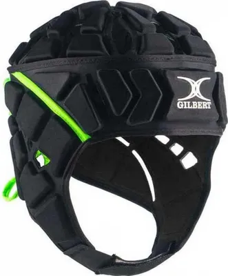 Zdjęcie produktu dla Gilbert Fusion – kask do rugby, czarny, rozmiar S