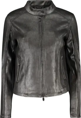 Produktbild von Stylische Damenjacke in Schwarz mit Taschen und Reißverschluss