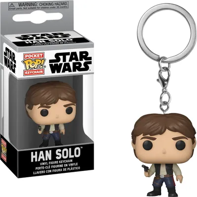 Produktbild von Star Wars - Han Solo - Schlüsselanhänger Funko Pocket POP! Keychain