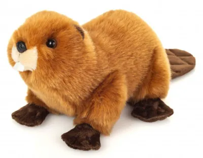 Produktbild von Teddy Hermann Kuscheltier Biber 28 cm Plüschbiber