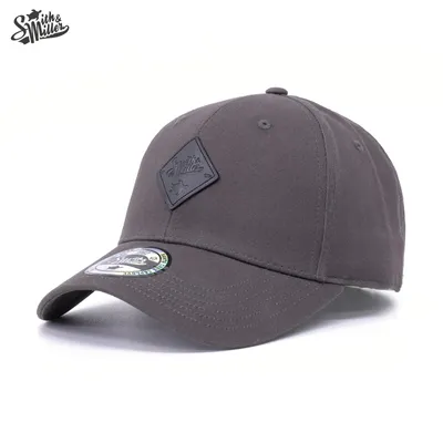 Produktbild von Smith & Miller Beverly Curved Cap, charcoal grey