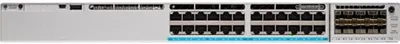 Produktbild von Cisco Catalyst 9300L - Network Essentials - Switch - L3 - 24 x 10/100/1000 + 4 x 10 Gigabit SFP+ (Uplink) - an Rack montierbar