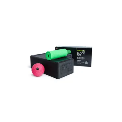 Obrázok produktu pre BLACKROLL® BLOCK SET Čierna, zelená, ružová