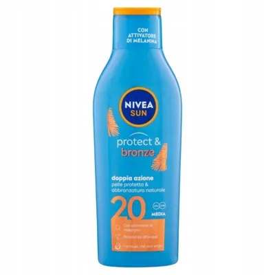 Immagine prodotto di Nivea Sun Latte solare Protect & Bronze SPF 20 200 ml