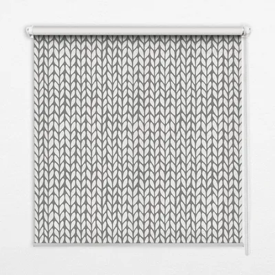Produktbild von Seitenzug-Rollo Fensterrollo Jalousie - Thermo-Rollo Verdunkelungsrollo - 130x180 cm - Weiße Tanne