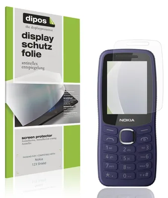 Image de 4x Film de protection d'écran pour Nokia 123 Shield protecteur antireflet dipos