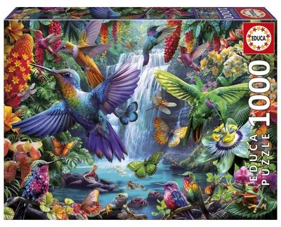 Immagine prodotto di Educa Tropical Hummingbirds Puzzle da 1000 pezzi Multicolore Bambini Multicolore Taglia unica