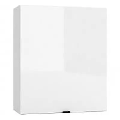 Productafbeelding van Alice W60 P/L keukenn-Wandkast met deur, 60 x 72 x 28,8 cm, wit hoogglans/wit