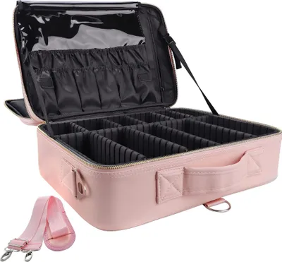 Obrázek produktu pro Organizér na make-up / kosmetická taštička, L-Pink, velká (balení po 1 ks)