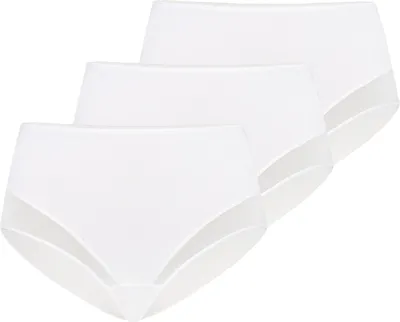 Produktbild von Teyli 3er Pack: Hohe Taille Baumwollslip Filly Female 1123-3 weiß M