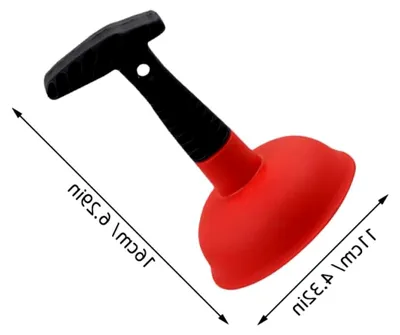 Produktbild von Abflussreiniger mit Saugglocke für Badezimmer und Küchenspülen