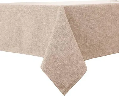 Obrázek produktu pro Voděodolný béžový ubrus 230 x 395 cm, lze prát